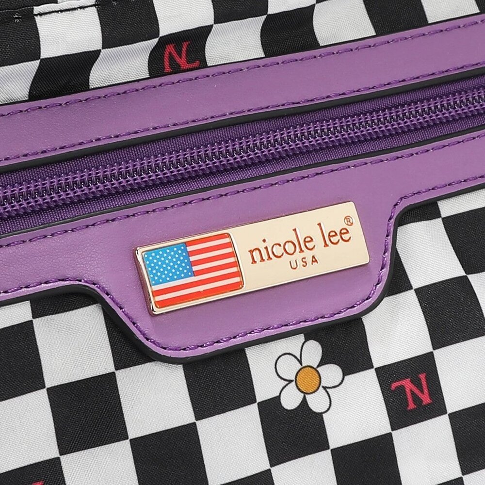 Authentic Nicole Lee USA "Nail Polish" Satchel - Picture 4 of 12